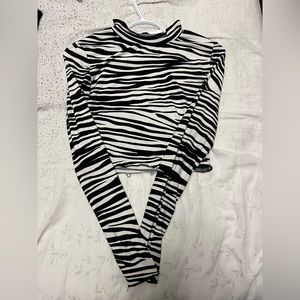 Zebra top